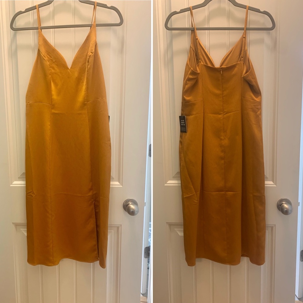 Express Strap Midi Dress